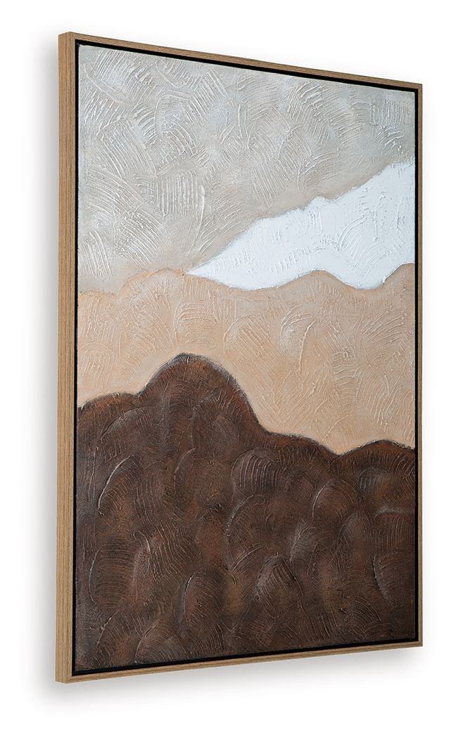 Fanthorne - Beige / Marron / Blanc - Décoration murale