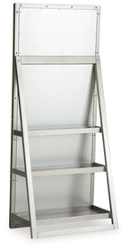 Evesen - Champagne - Miroir sur pied avec rangement