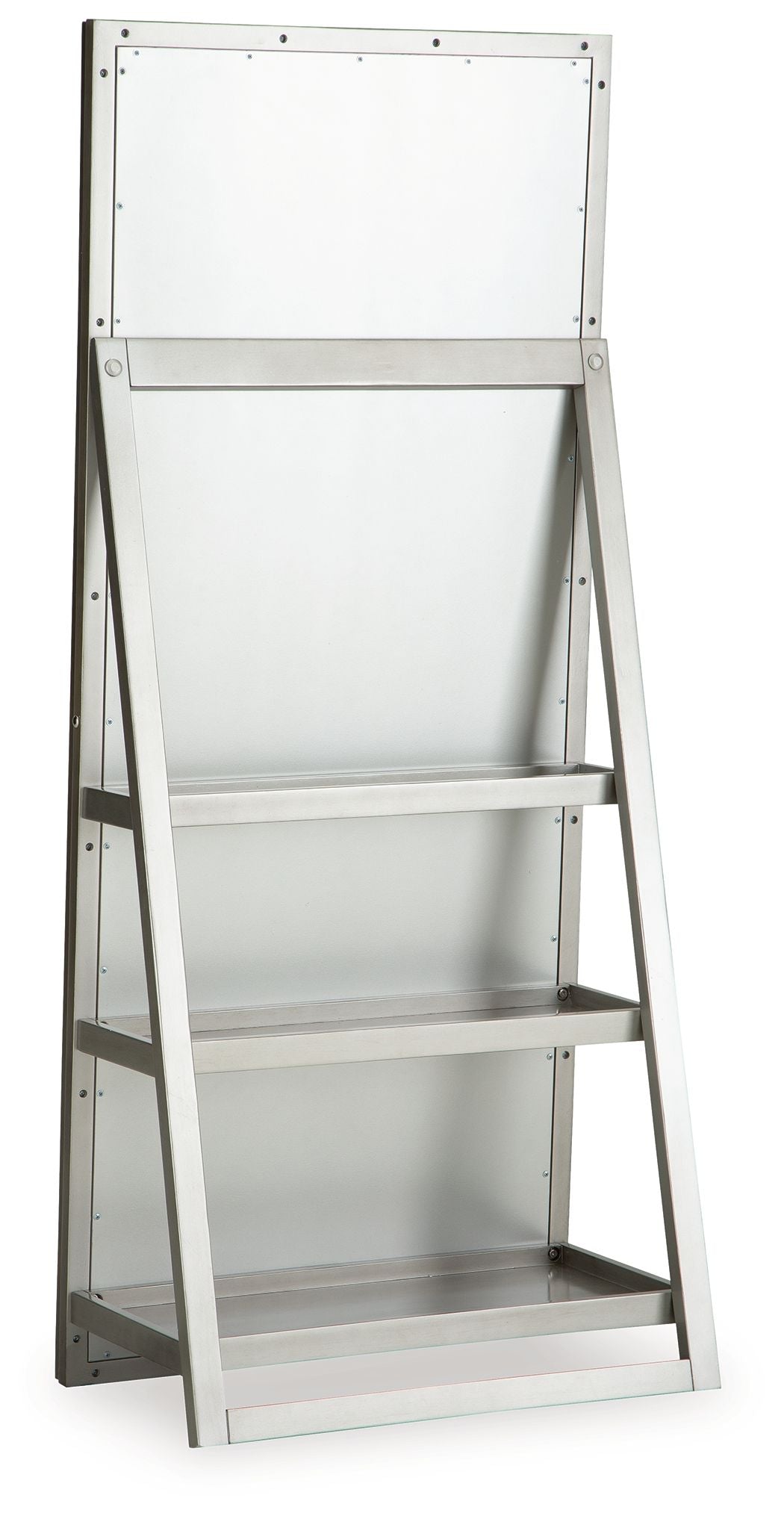 Evesen - Champagne - Miroir sur pied avec rangement