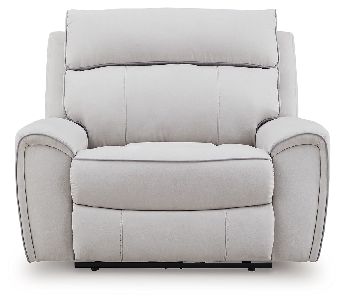 Social Pointe - Perle / Frêne - Fauteuil inclinable électrique / Appuie-tête réglable