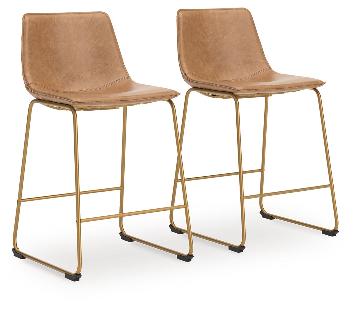 Ciabori - Tabouret de bar rembourré (lot de 2)