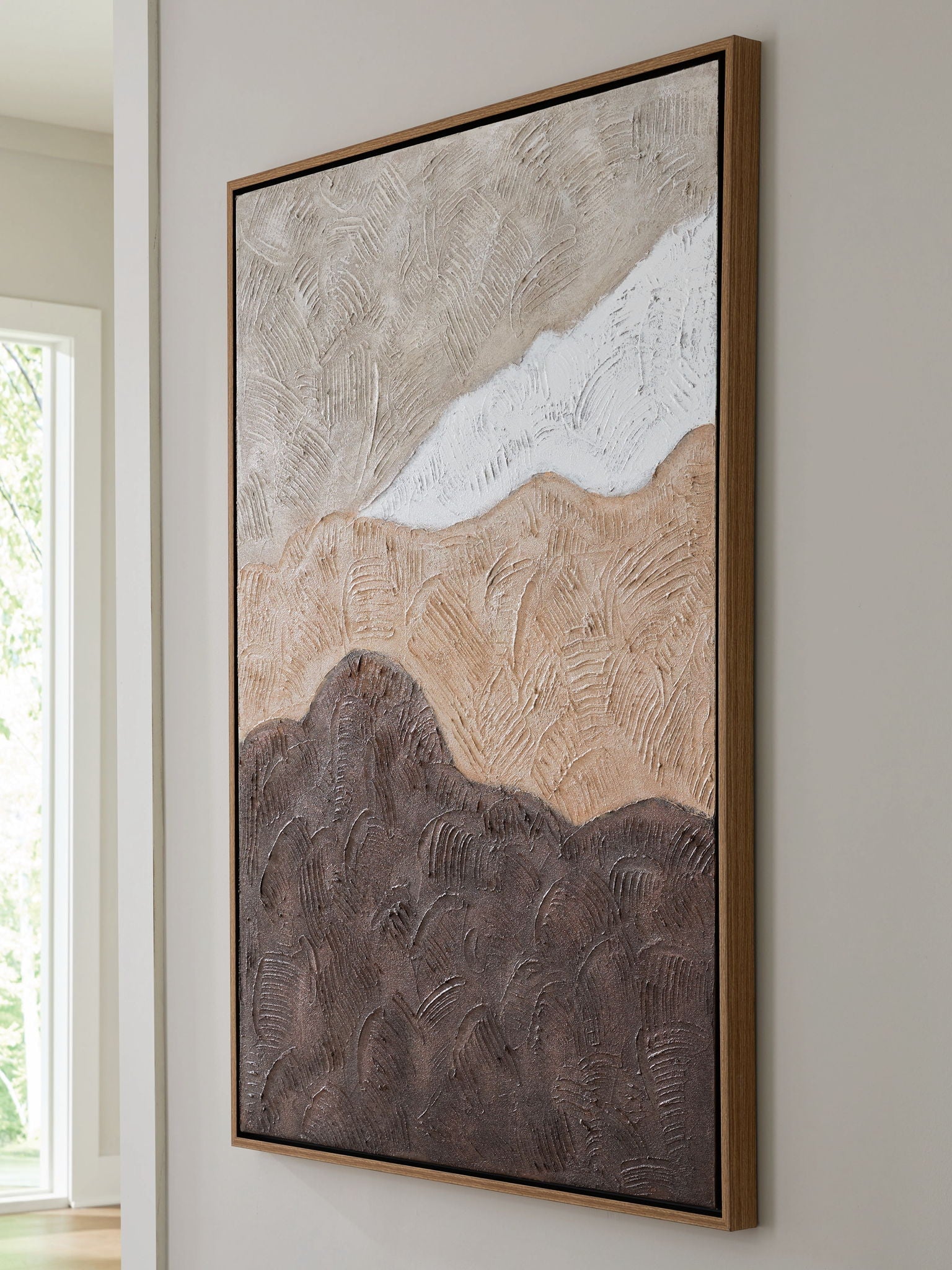 Fanthorne - Beige / Marron / Blanc - Décoration murale