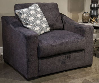 Wryenlynn - Onyx - Chaise et demie - Tissu
