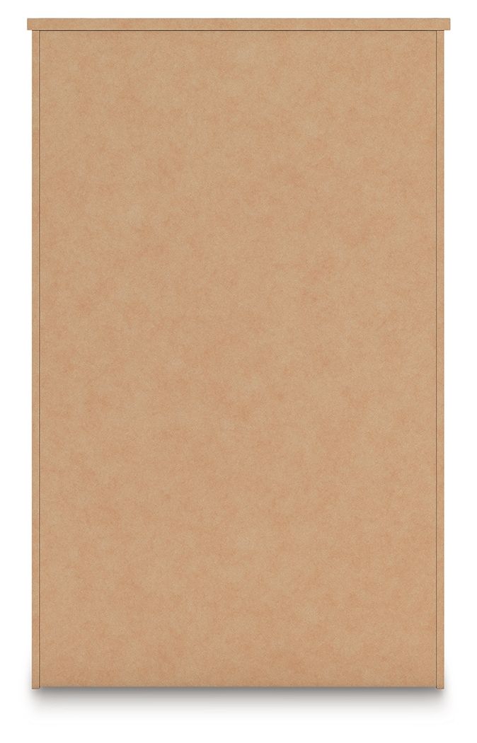 Frandern - Gris - Commode à cinq tiroirs