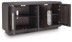 Elliston - Brun expresso - Meuble d'appoint