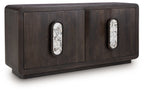 Elliston - Brun expresso - Meuble d'appoint
