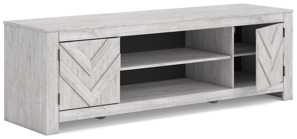 Cayboni - Meuble TV LG avec option cheminée