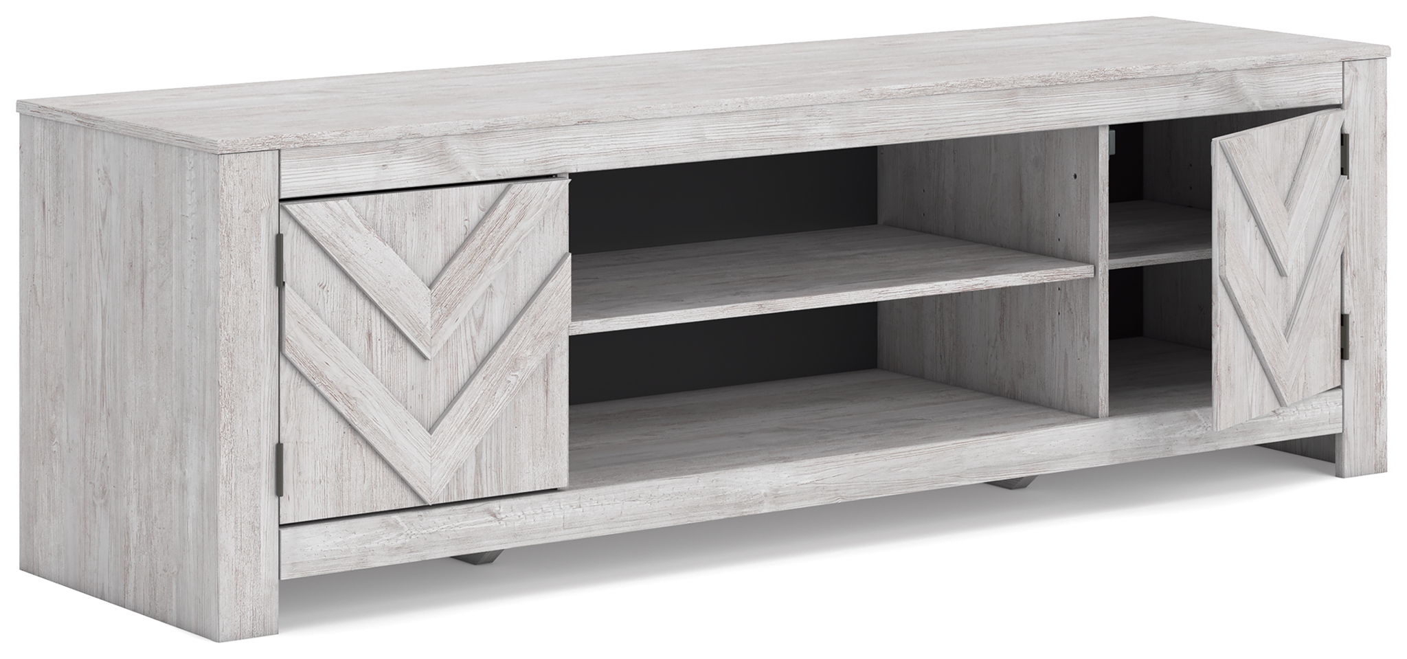 Cayboni - Meuble TV LG avec option cheminée