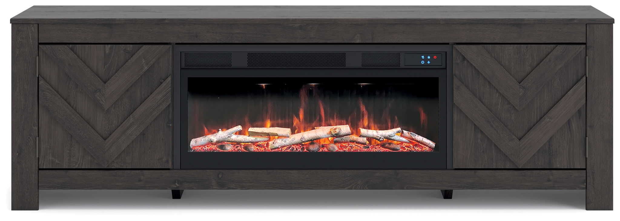 Cayboni - Meuble TV LG avec option cheminée