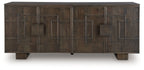 Cato - Marron foncé - Meuble d'appoint