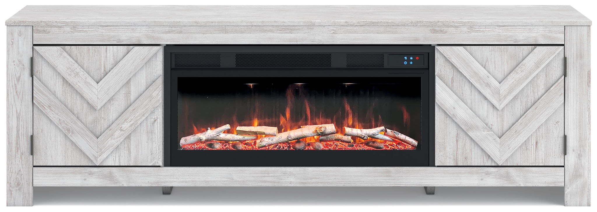 Cayboni - Meuble TV LG avec option cheminée