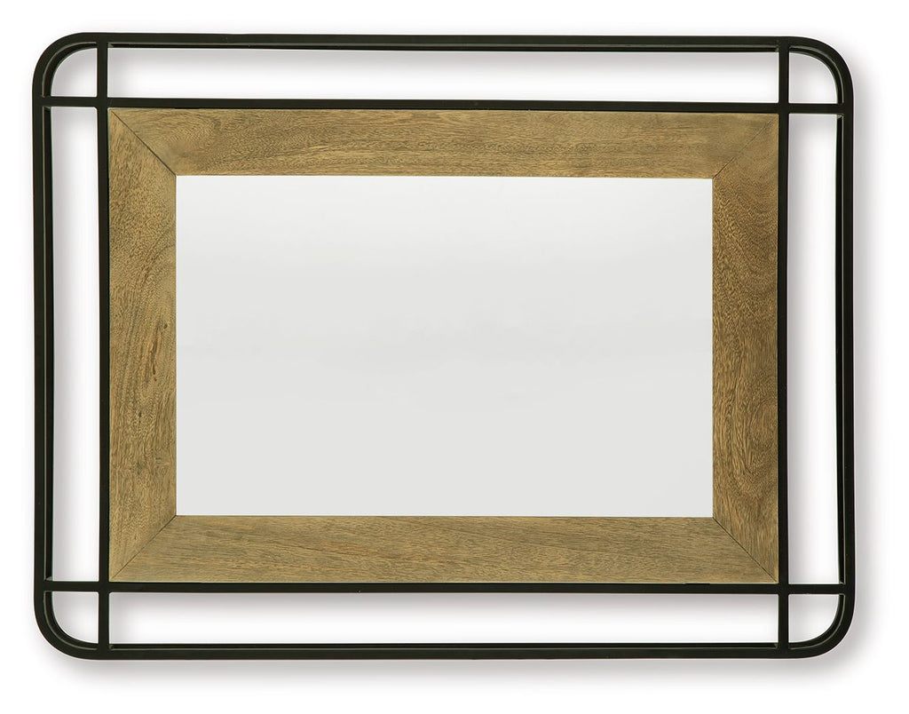 Beelman - Noir / Marron - Miroir d'appoint