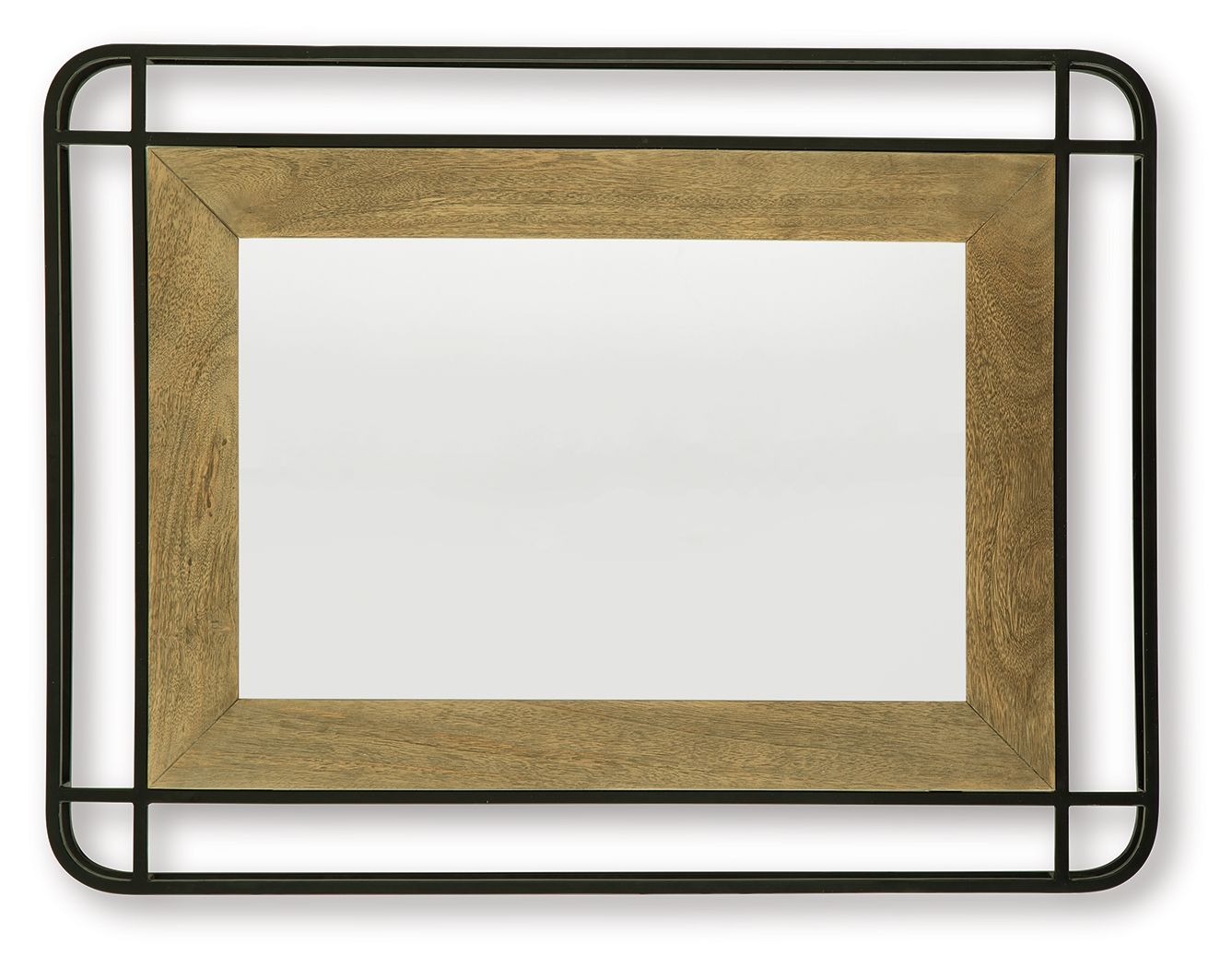 Beelman - Noir / Marron - Miroir d'appoint