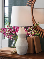 Dawthorne - Crème - Lampe de table en papier