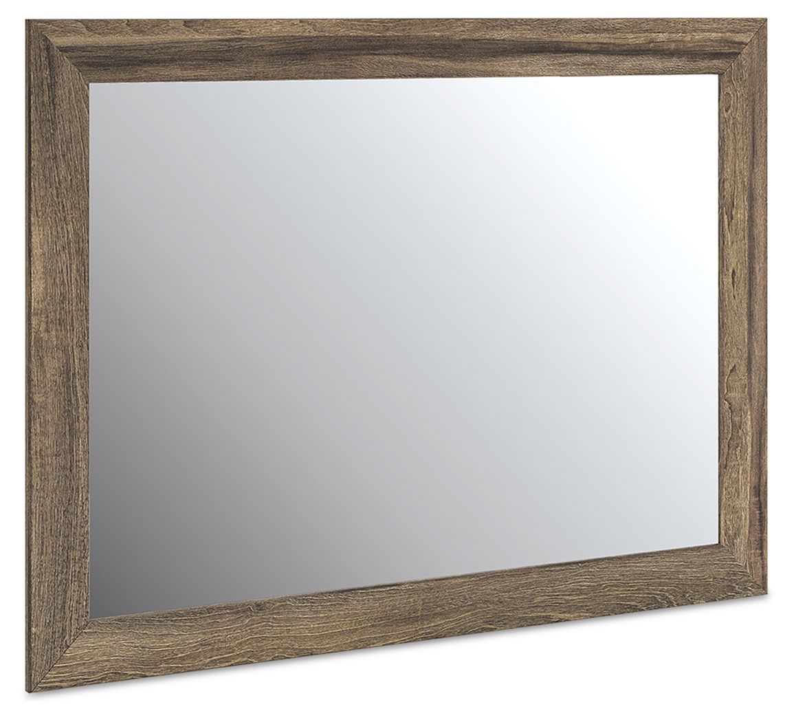 Elbrim - Marron - Miroir de chambre