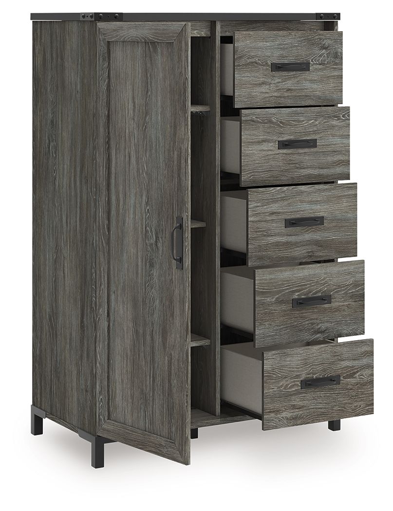 Frandern - Gris - Commode