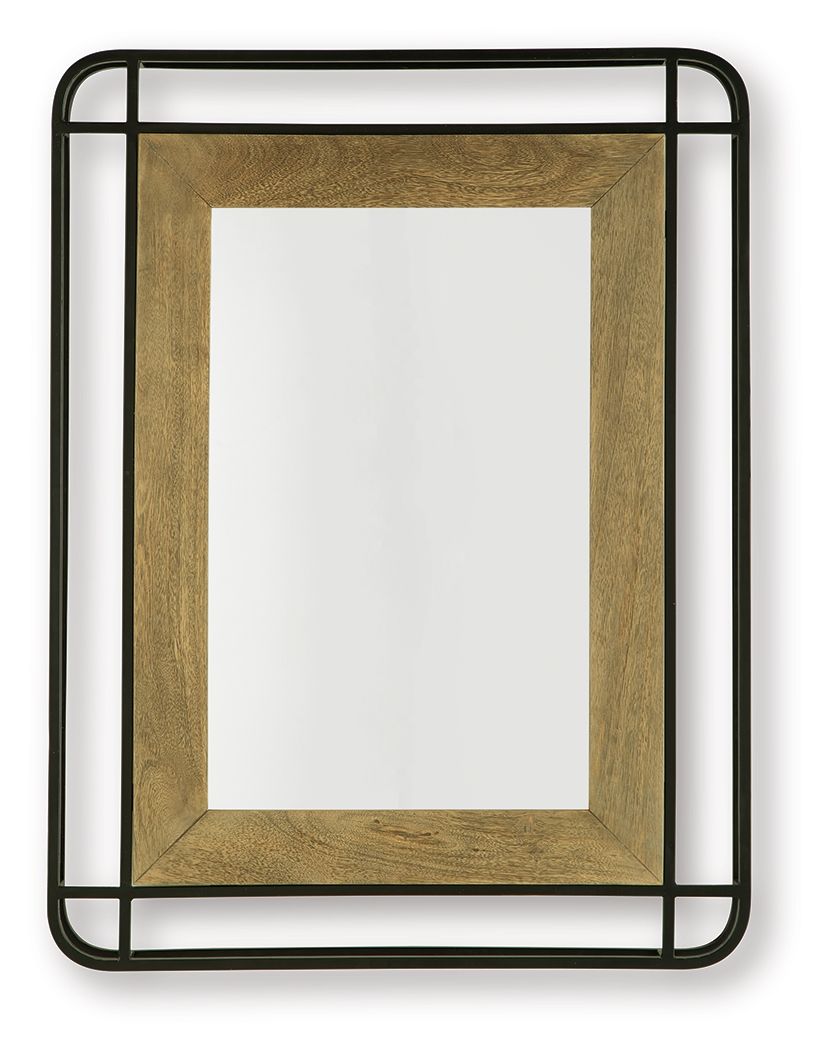 Beelman - Noir / Marron - Miroir d'appoint