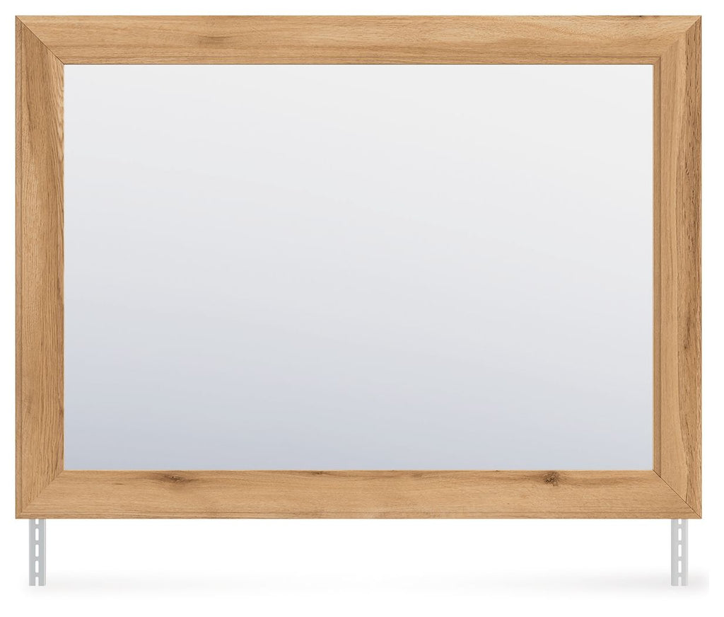 Aleaport - Brun chaud - Miroir de chambre
