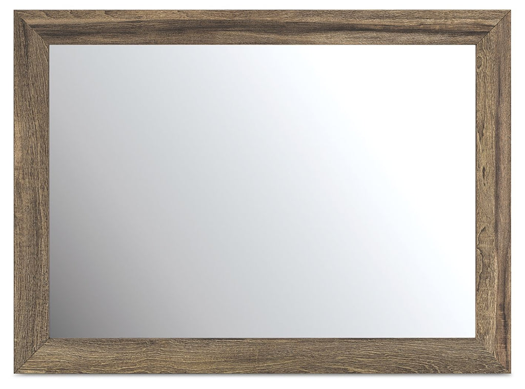 Elbrim - Marron - Miroir de chambre