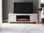 Cayboni - Meuble TV LG avec option cheminée