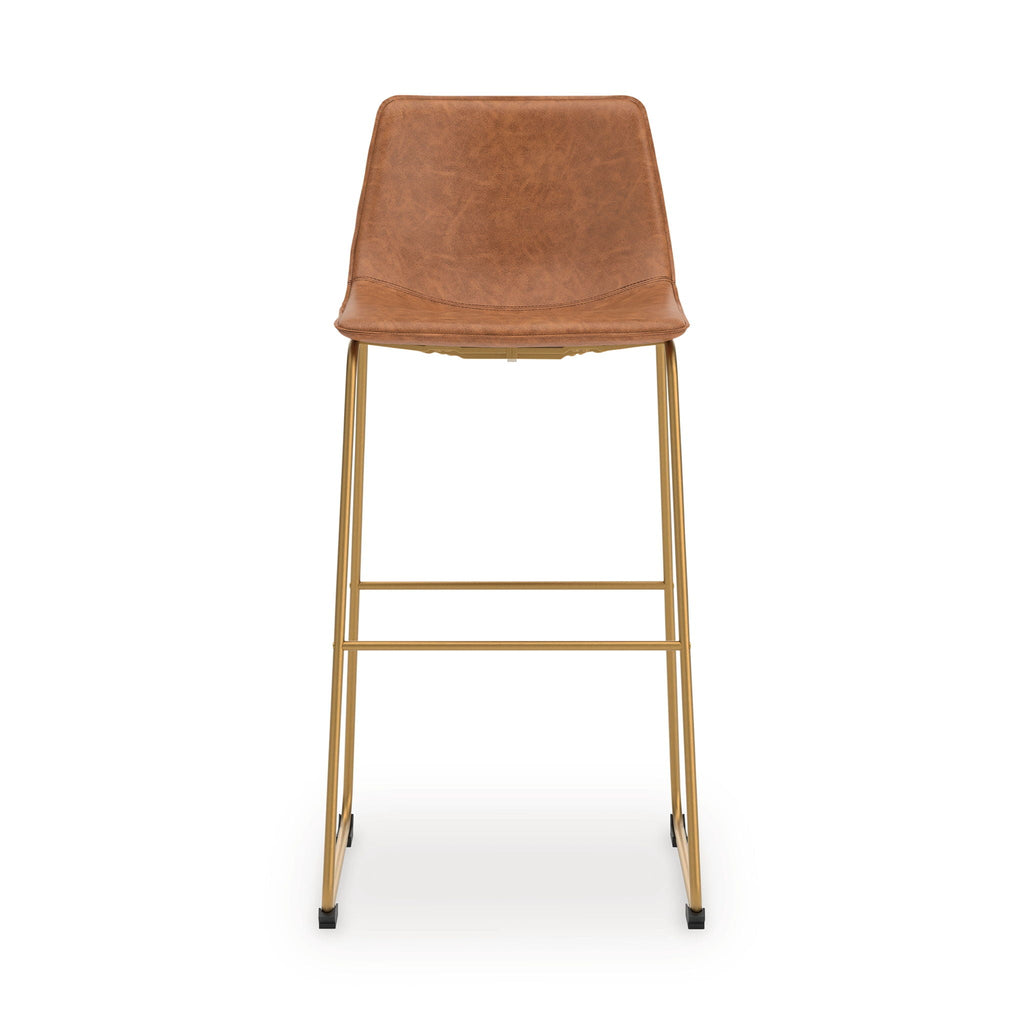Ciabori - Tabouret de bar haut rembourré (lot de 2)