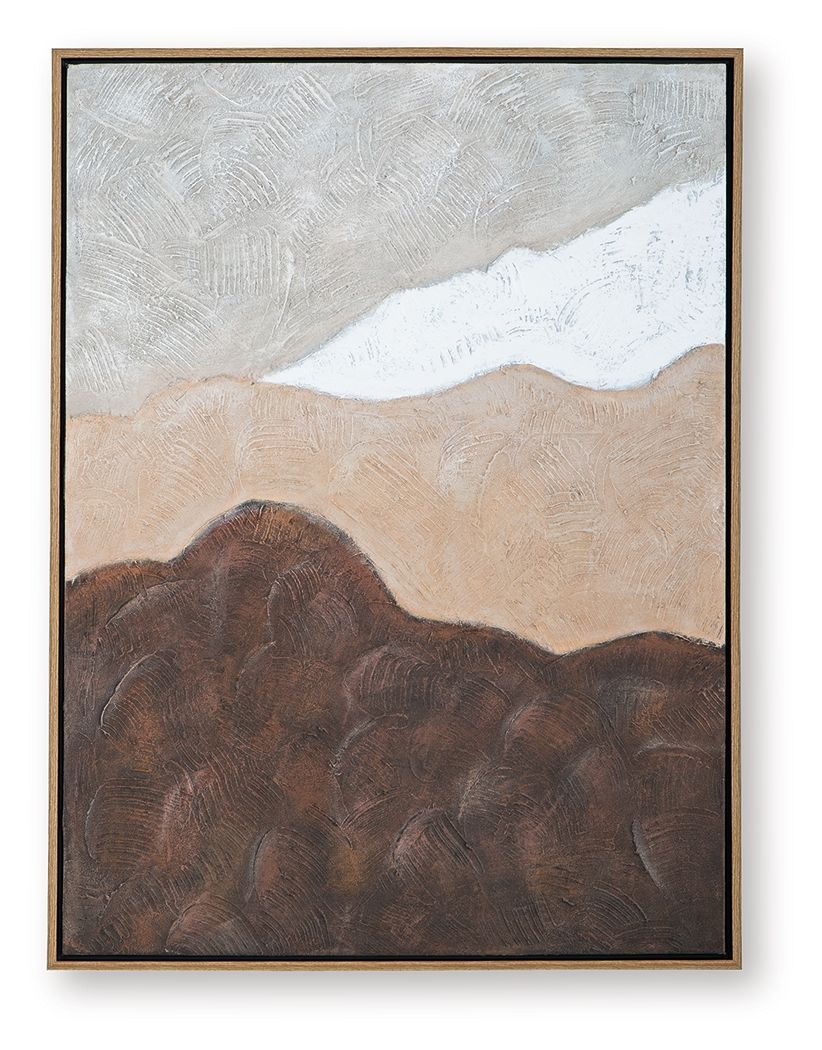 Fanthorne - Beige / Marron / Blanc - Décoration murale