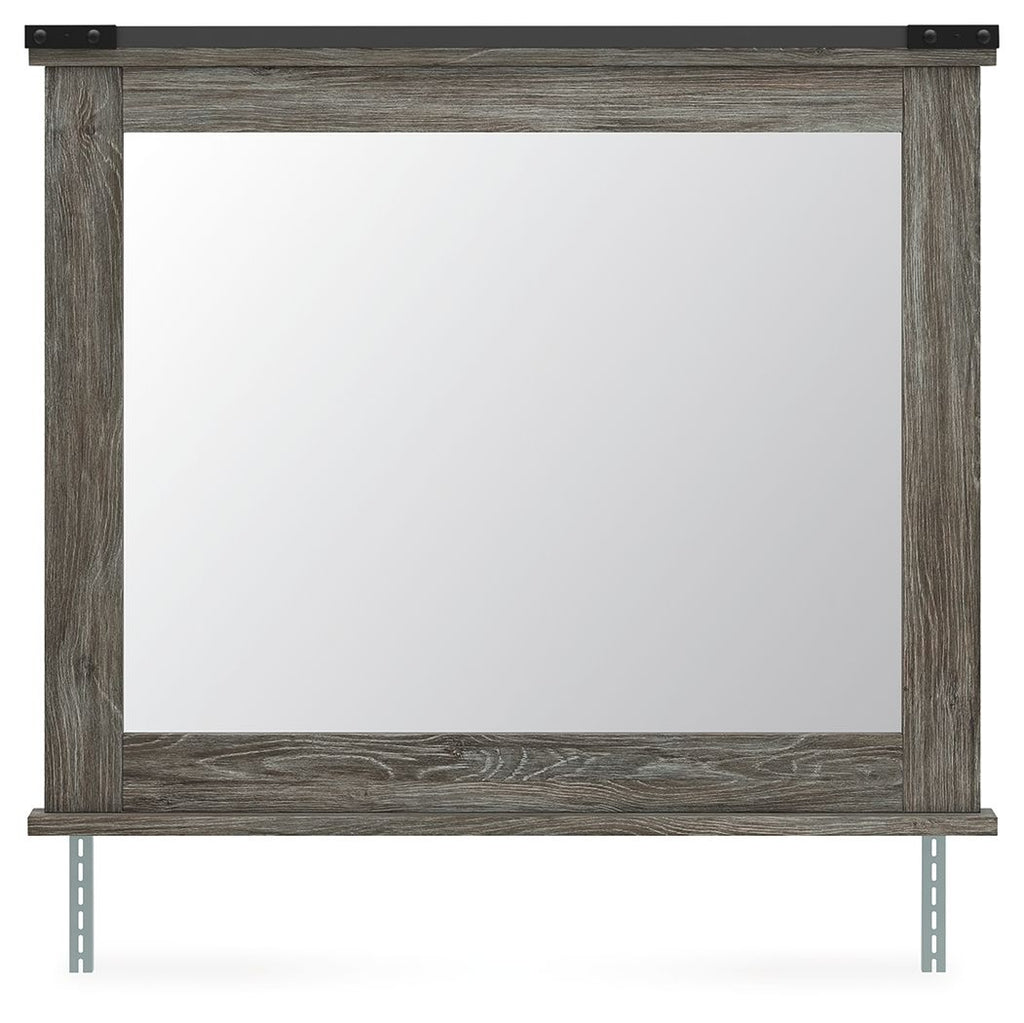 Frandern - Gris - Miroir de chambre