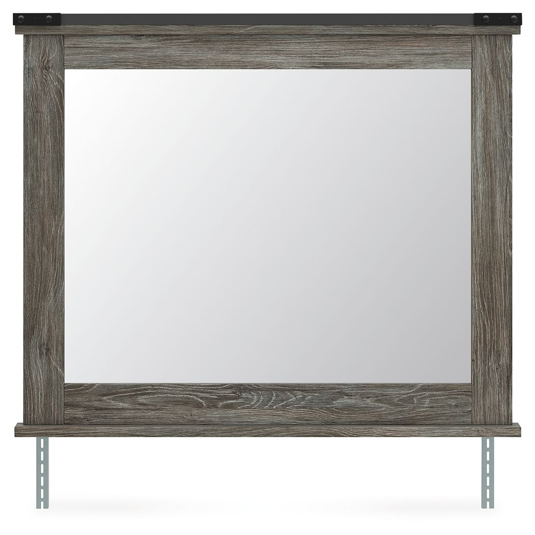 Frandern - Gris - Miroir de chambre