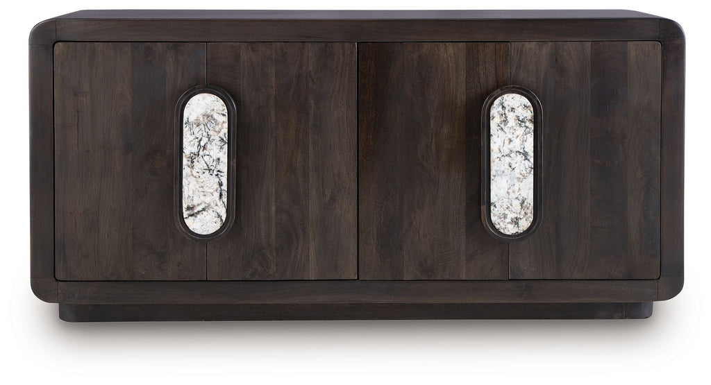 Elliston - Brun expresso - Meuble d'appoint