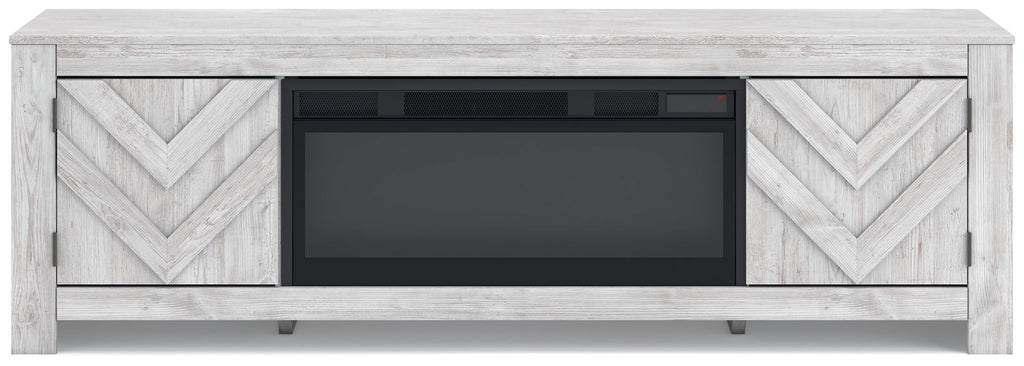 Cayboni - Meuble TV LG avec option cheminée