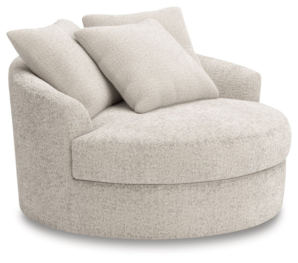 Peluche câline - Arctique - Fauteuil d'appoint pivotant surdimensionné