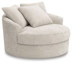 Peluche câline - Arctique - Fauteuil d'appoint pivotant surdimensionné