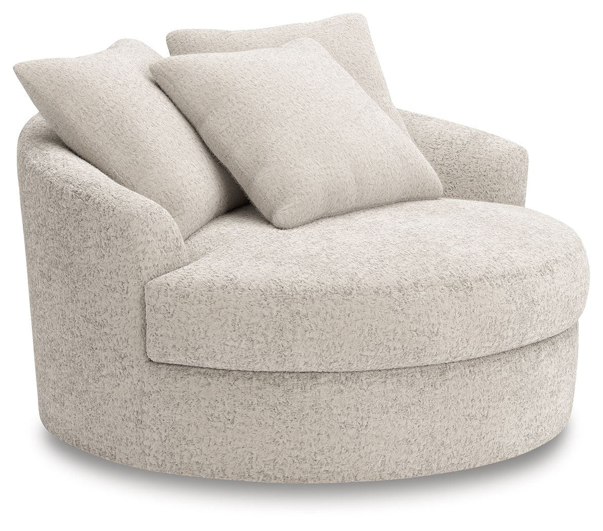 Peluche câline - Arctique - Fauteuil d'appoint pivotant surdimensionné