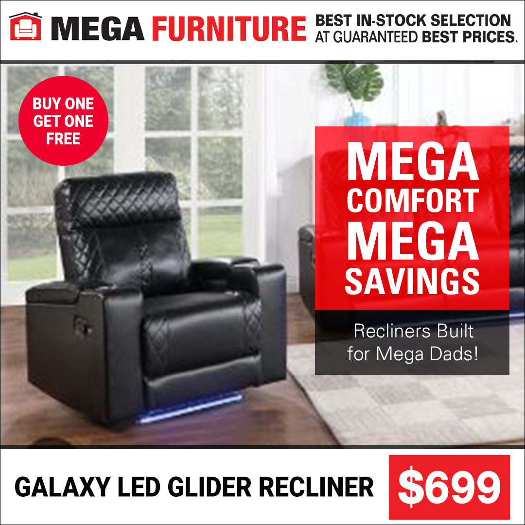 Galaxy - Fauteuil inclinable à LED