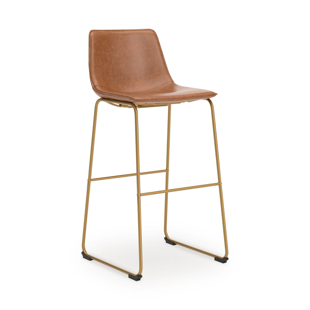 Ciabori - Tabouret de bar haut rembourré (lot de 2)