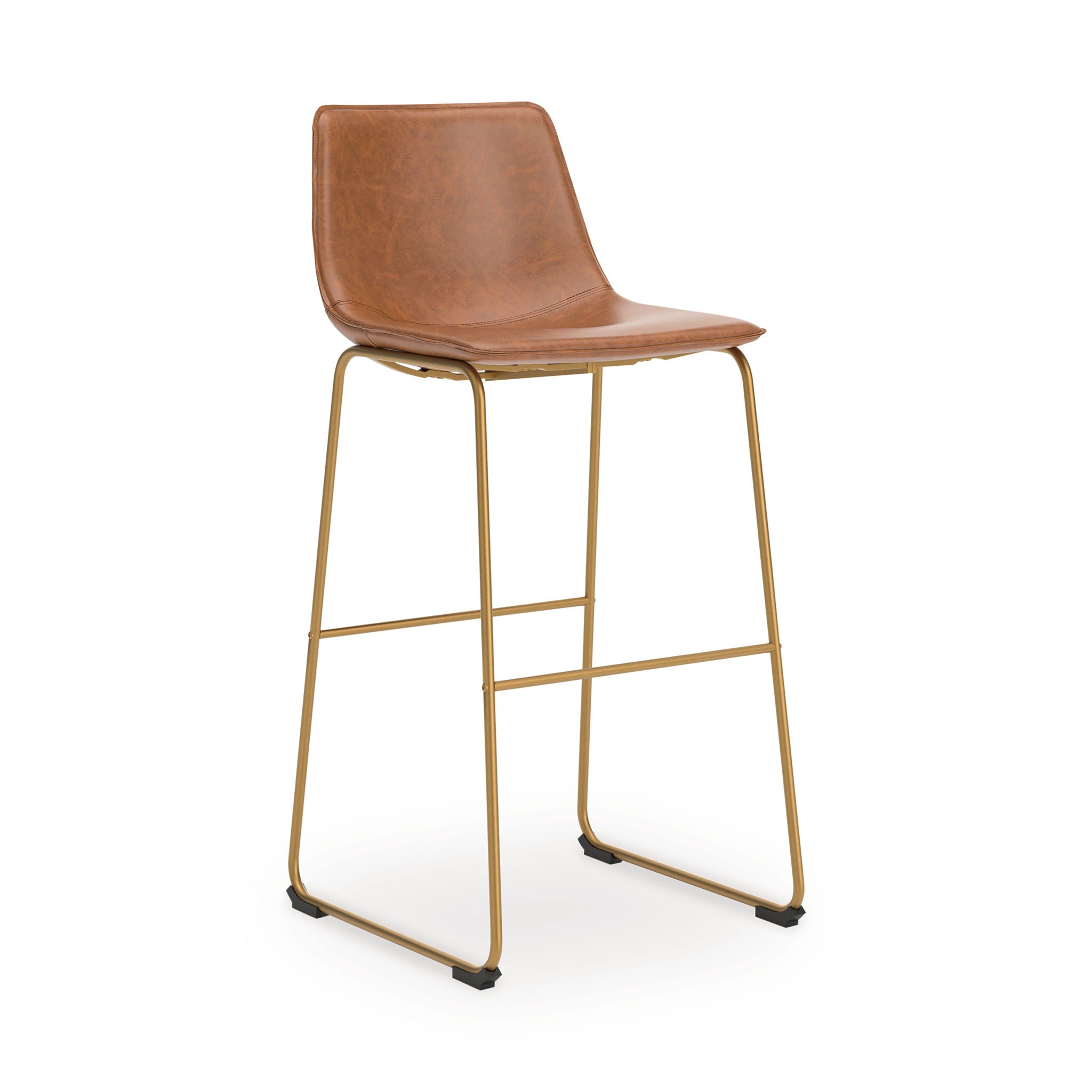 Ciabori - Tabouret de bar haut rembourré (lot de 2)