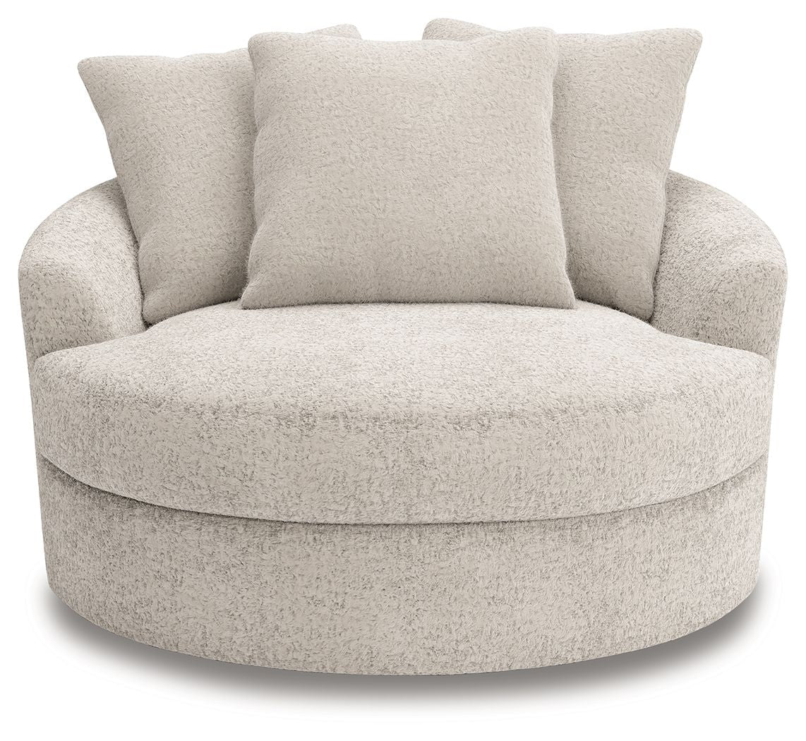 Peluche câline - Arctique - Fauteuil d'appoint pivotant surdimensionné