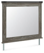 Frandern - Gris - Miroir de chambre