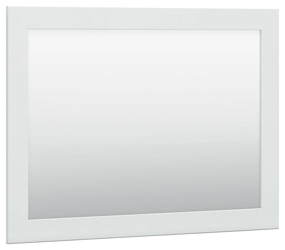 Bostwick Shoals - Blanc - Miroir de chambre