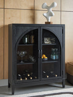 Armenleigh - Noir / Marron - Meuble bar