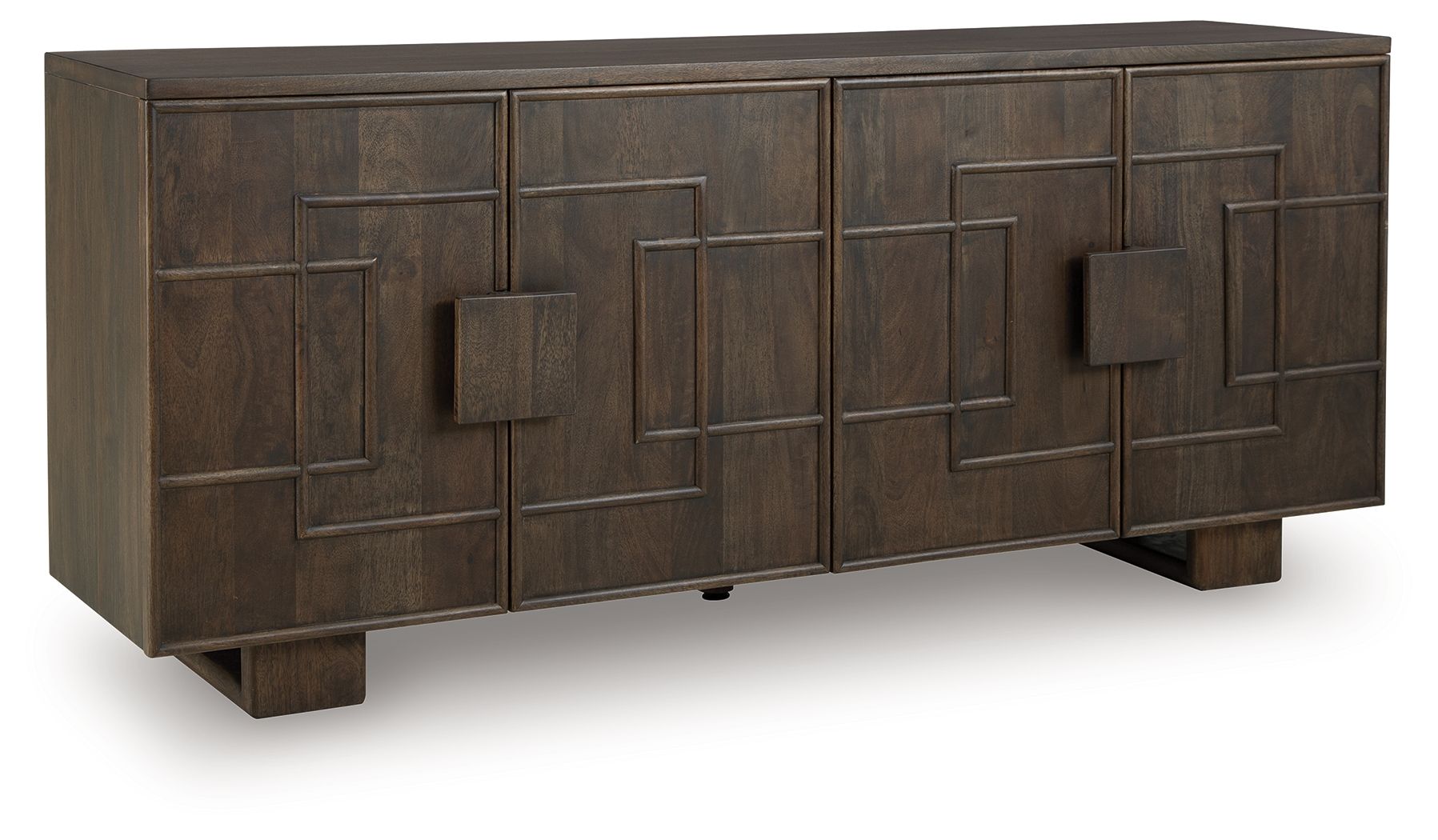 Cato - Marron foncé - Meuble d'appoint
