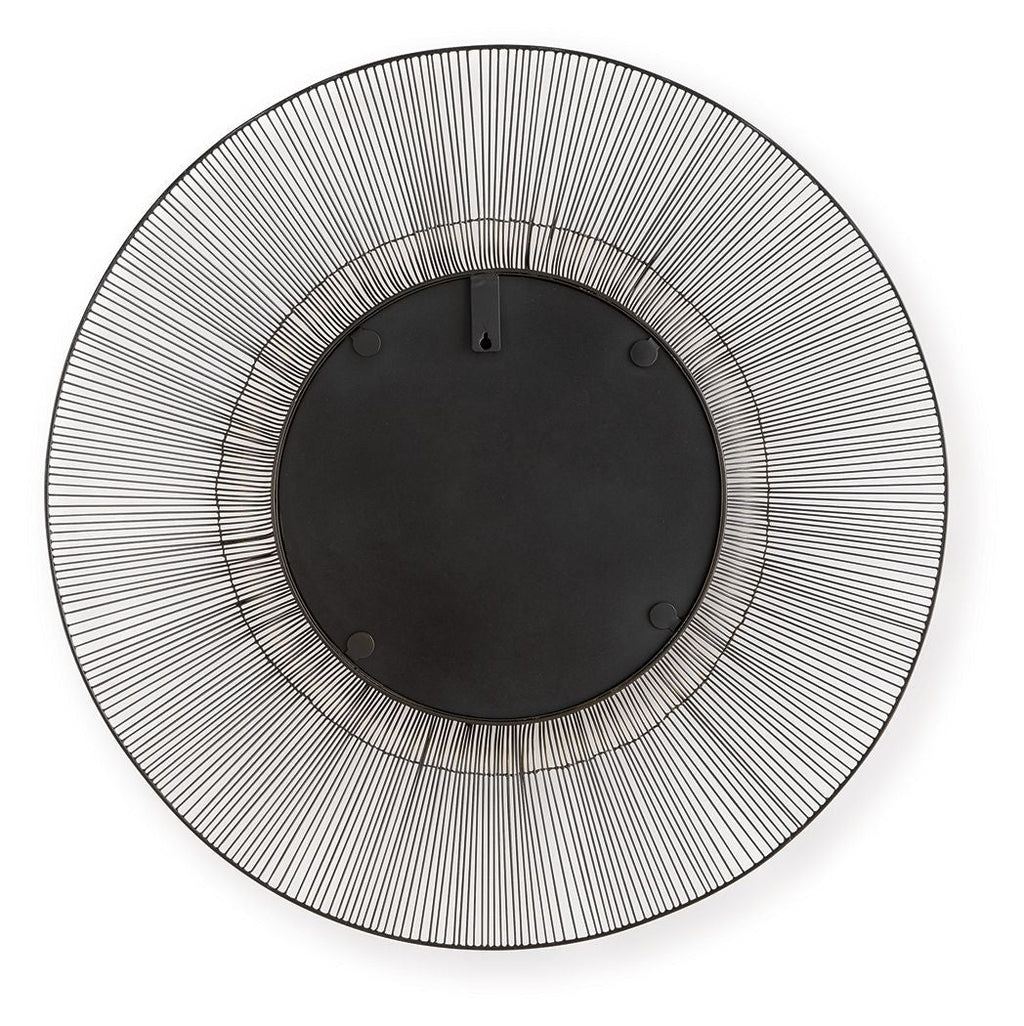 Dallmen - Finition noire/dorée - Miroir décoratif