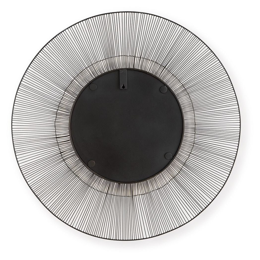 Dallmen - Finition noire/dorée - Miroir décoratif