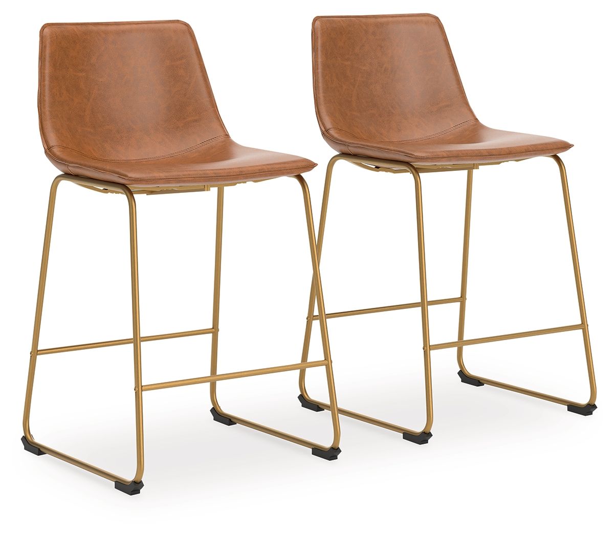 Ciabori - Tabouret de bar rembourré (lot de 2)
