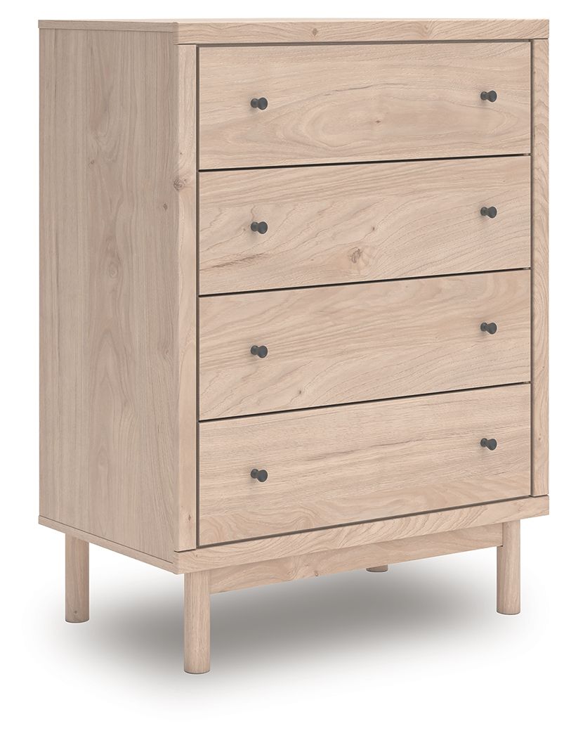 Arloster - Tan - Commode à quatre tiroirs