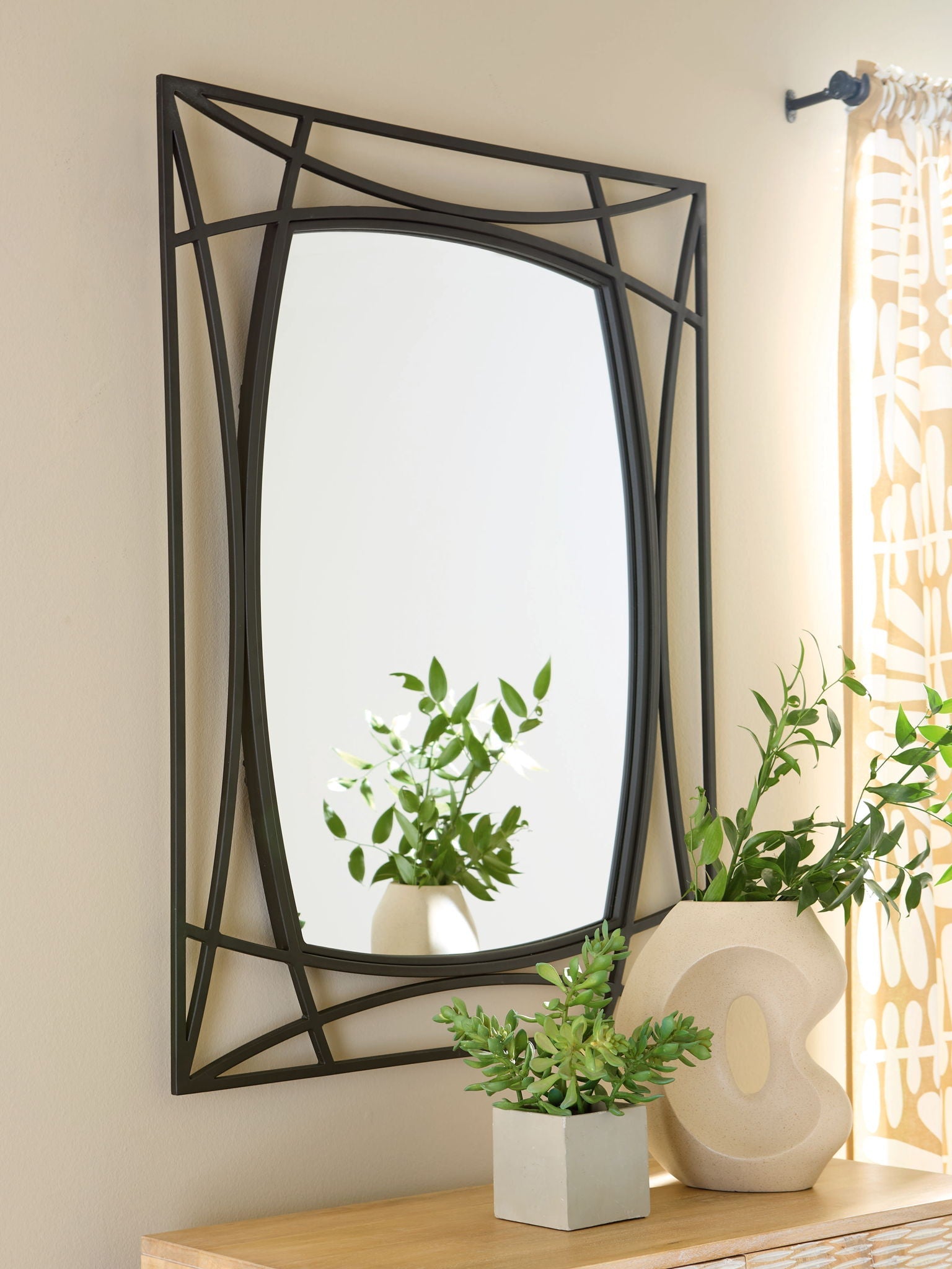 Freenville - Noir - Miroir d'appoint