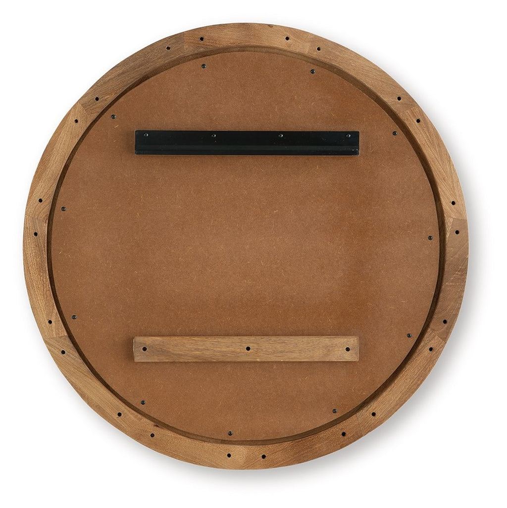 Aajon - Marron - Miroir d'appoint