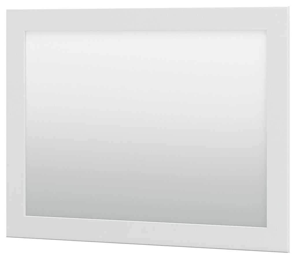 Bostwick Shoals - Blanc - Miroir de chambre