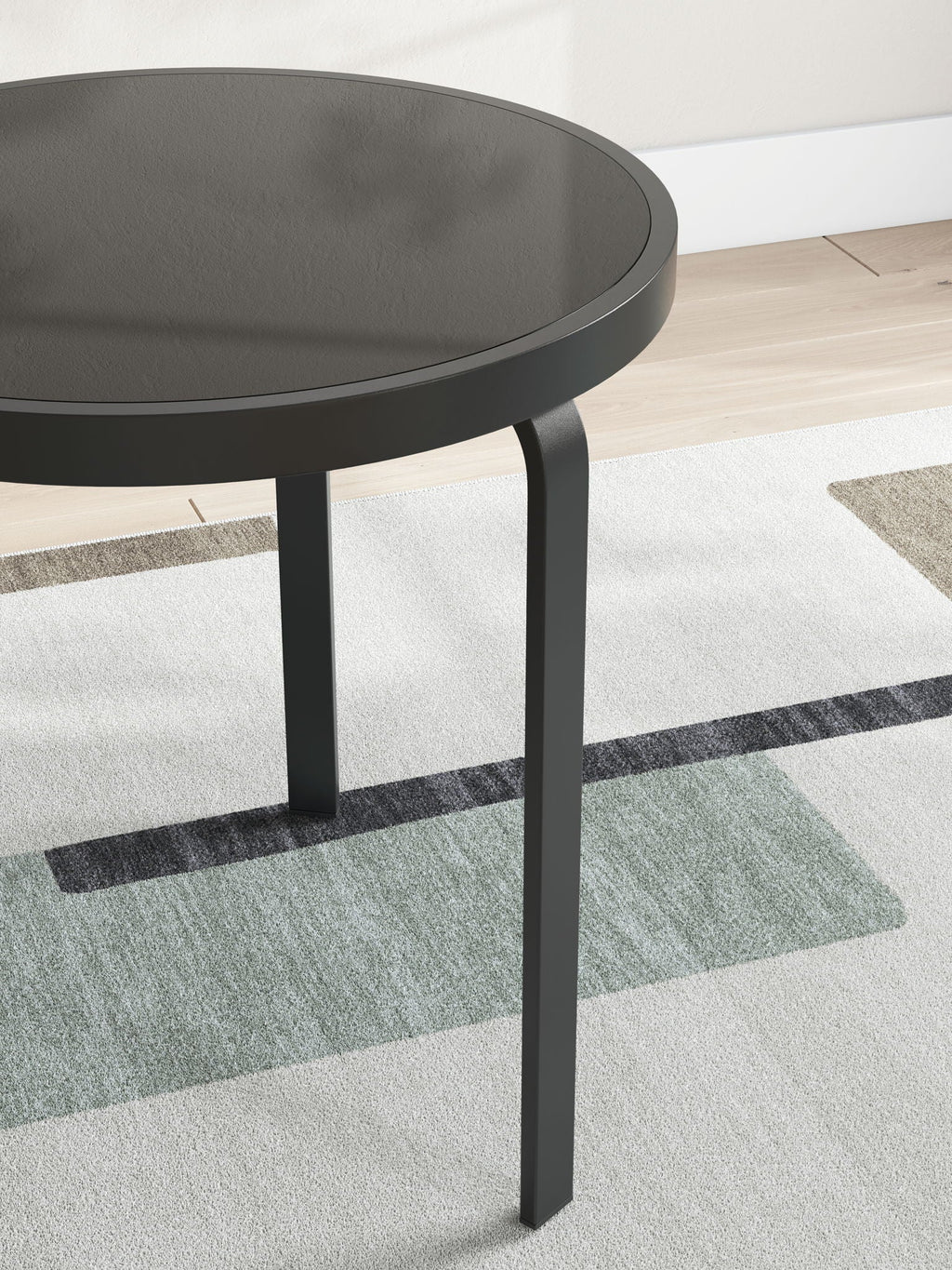 Dorylin - Noir - Ensemble de tables d'appoint (lot de 3)