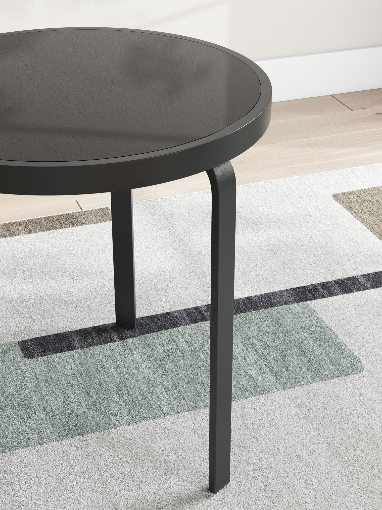 Dorylin - Noir - Ensemble de tables d'appoint (lot de 3)